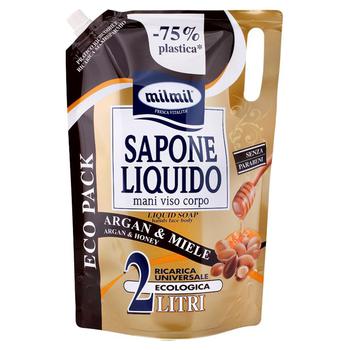 Milmil Argan and Honey Liquid Soap 2l - buy, prices for Tavria V - photo 1