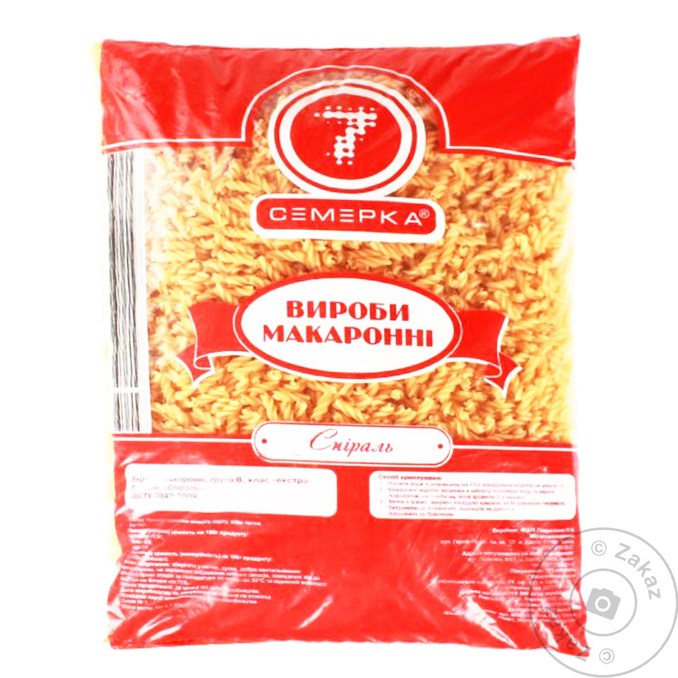 

Макаронные изделия Семерка Спирали 5кг