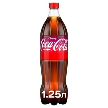 Coca-Cola Cherry Carbonated Drink 1.25l - buy, prices for METRO - photo 1