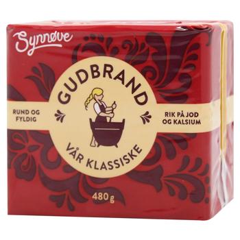 Сир Synnove Гудбрандсдален 35% 480г - купити, ціни на Auchan - фото 1