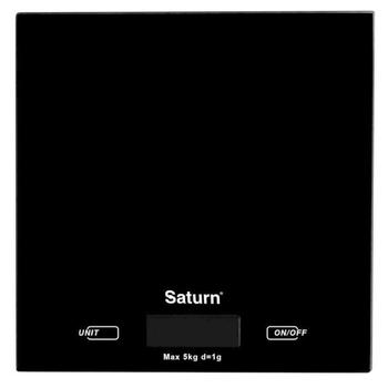 Весы кухонные Saturn black ST-KS7810 - купить, цены на - фото 1