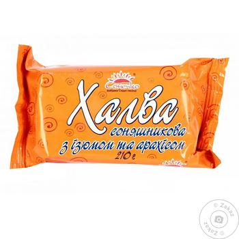 Sonechko Halva with Peanuts and Raisins 210g - buy, prices for COSMOS - photo 1