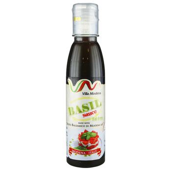 Villa Modena Basil Sauce with Balsamic Sauce 150ml - buy, prices for NOVUS - photo 1