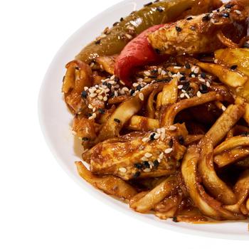 Spicy Udon Noodles with Chicken 350g