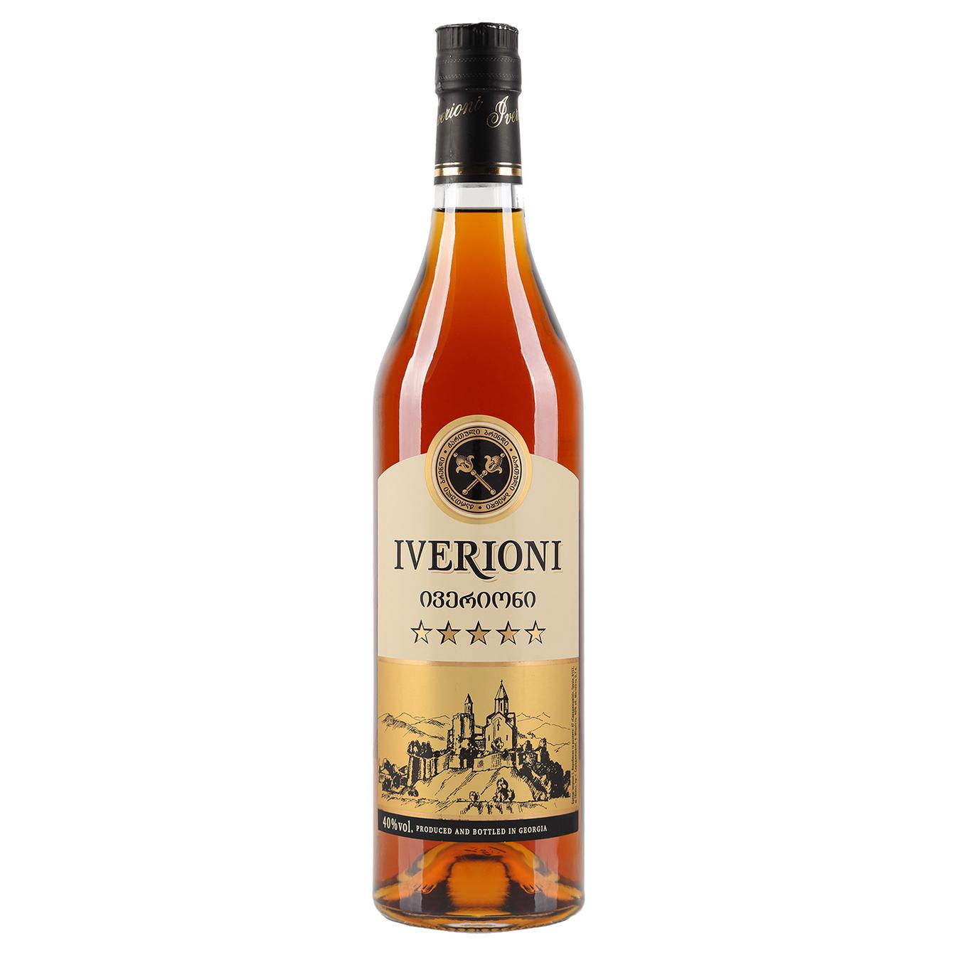 

Бренди Iverioni 5* 40% 0,5л