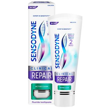 Зубна паста Sensodyne Clinical Repair з фтором 75мл - купити, ціни на Auchan - фото 1