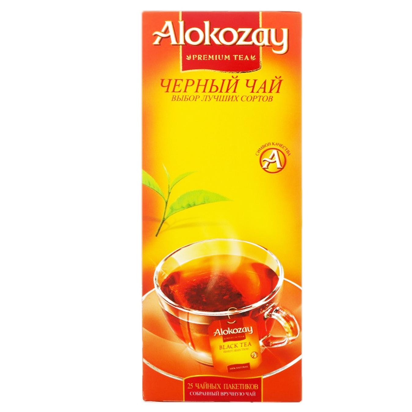 

Чай Alokozay чорний 25шт х 2г