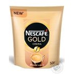Кава Nescafe Gold Crema розчинна 50г