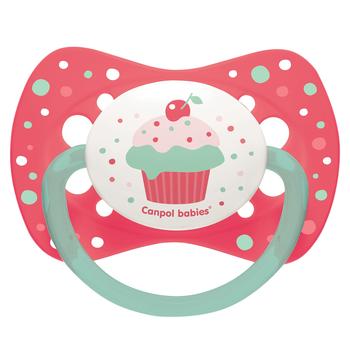 Пустушка Canpol Babies Cupcake 23/282 0-6міс симетрична в асортименті - купити, ціни на - фото 1