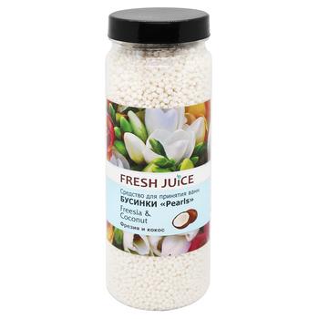 Fresh Juice Means for Baths Freesia & Coconut 450g - buy, prices for Za Raz - photo 2