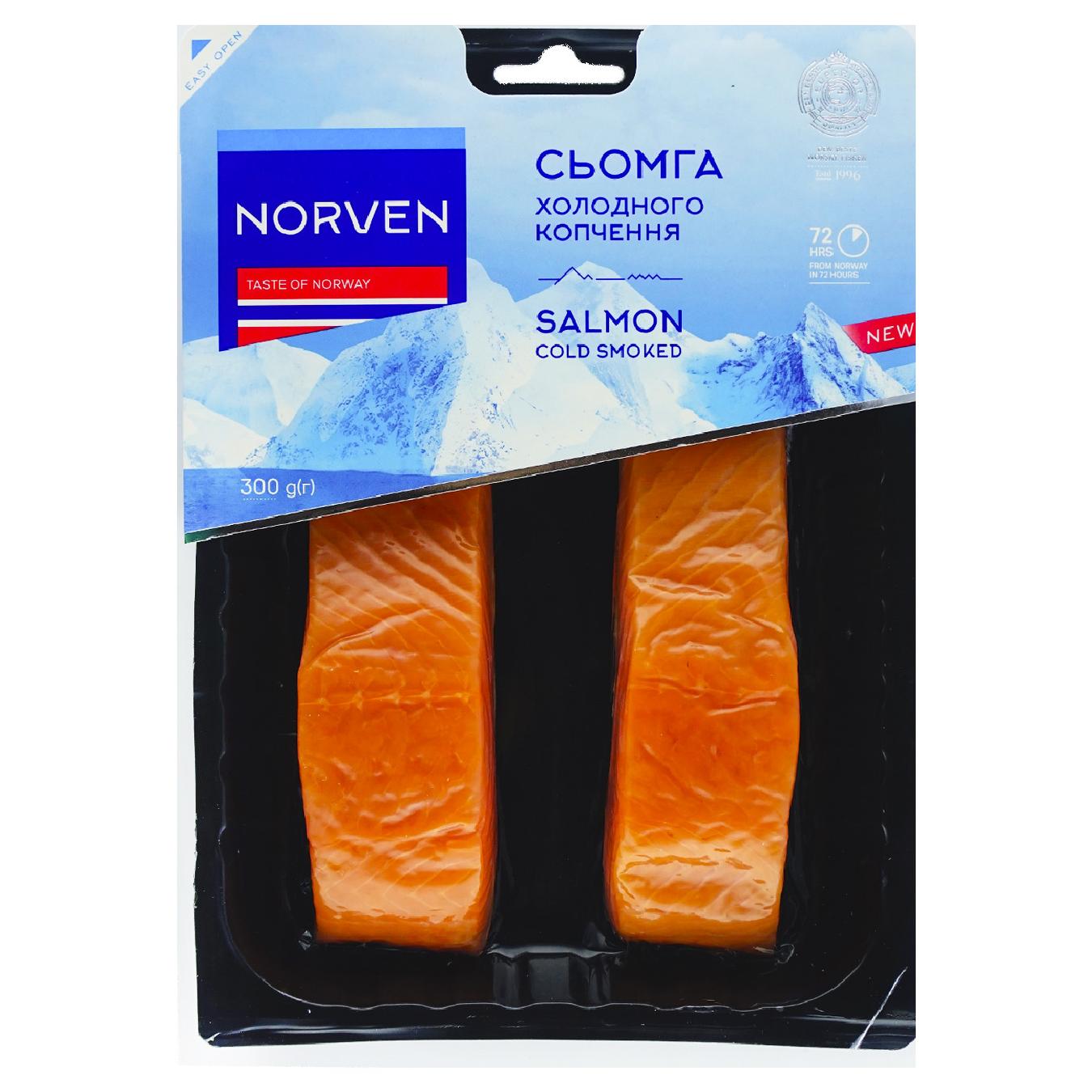 

Семга Norven филе холодного копчения 300г
