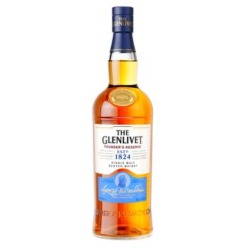 Віскі The Glenlivet Founder's Reserve 40% 0,7л в подарунковiй упаковцi - купити, ціни на Восторг - фото 1