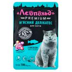 Leopold Premium Food for Cats with Salmon 100g
