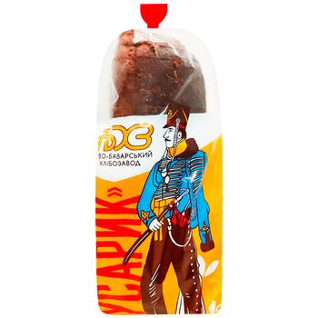 Хлеб НБХЗ Гусарик ржано-пшеничный нарезанный 450г - купить, цены на Чудо Маркет - фото 1