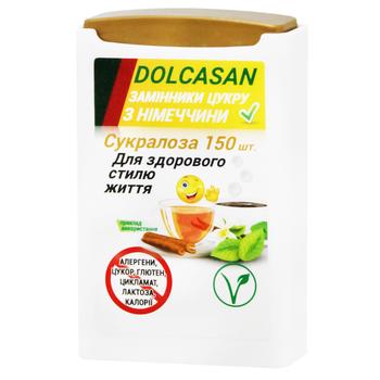 Dolcasan Sugar Substitute Sucralose 150 Tablets - buy, prices for COSMOS - photo 1