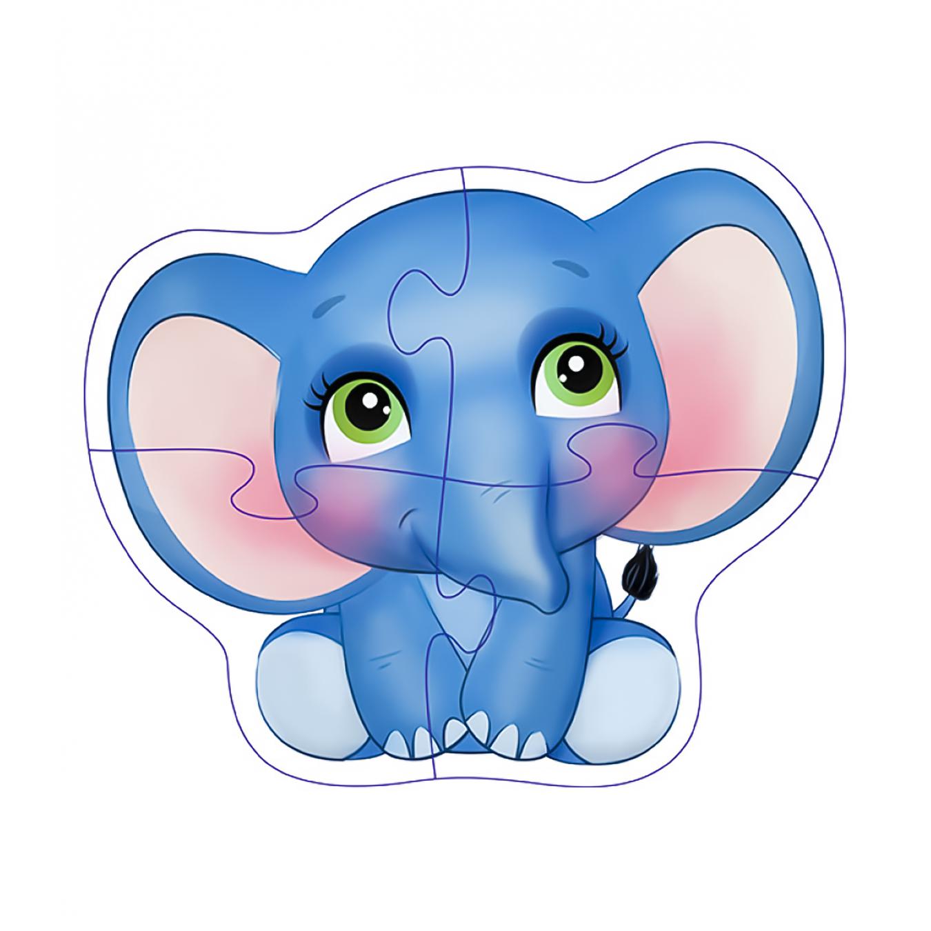 

Пазли м'які Baby Puzzle Тварини Африки 10155005У