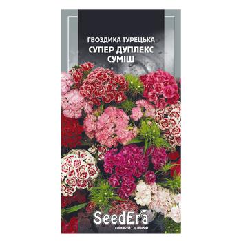 Насіння Seedera Квіти Гвоздика турецька супер дуплекс суміш 0,5г