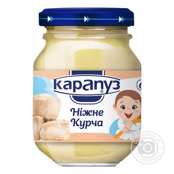 Пюре Карапуз Нежный цыпленок 6+ 75г - купить, цены на МегаМаркет - фото 1