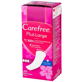 Carefree Plus Large Fresh Sanitary Pads 20pcs