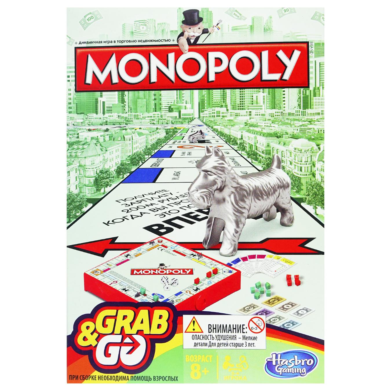 

Игра настольная Hasbro Монополия