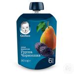 Gerber for children pear-prunes puree 90g