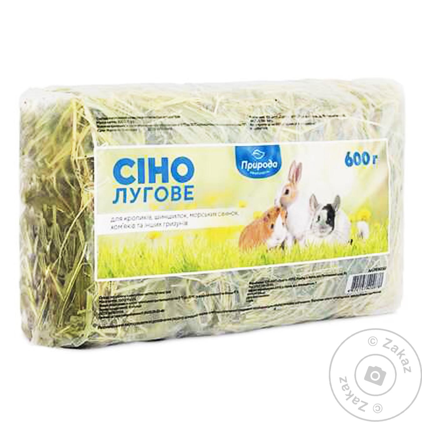 

Сено Природа для грызунов 600г