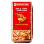 Курячі крильця Наша Ряба Апетитна Макао з травами та часником ~1,3кг