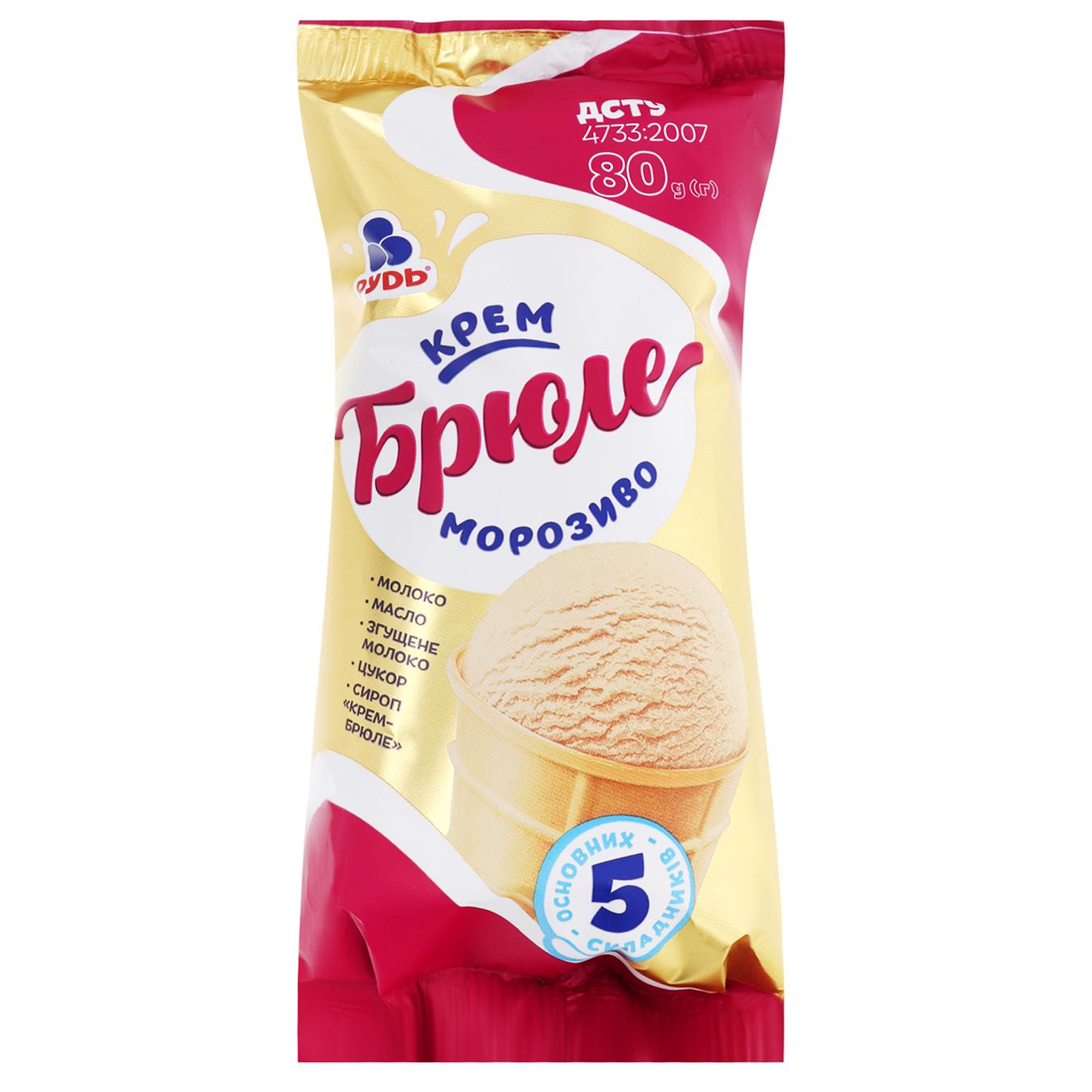 

Мороженое Рудь Крем-брюле 80г