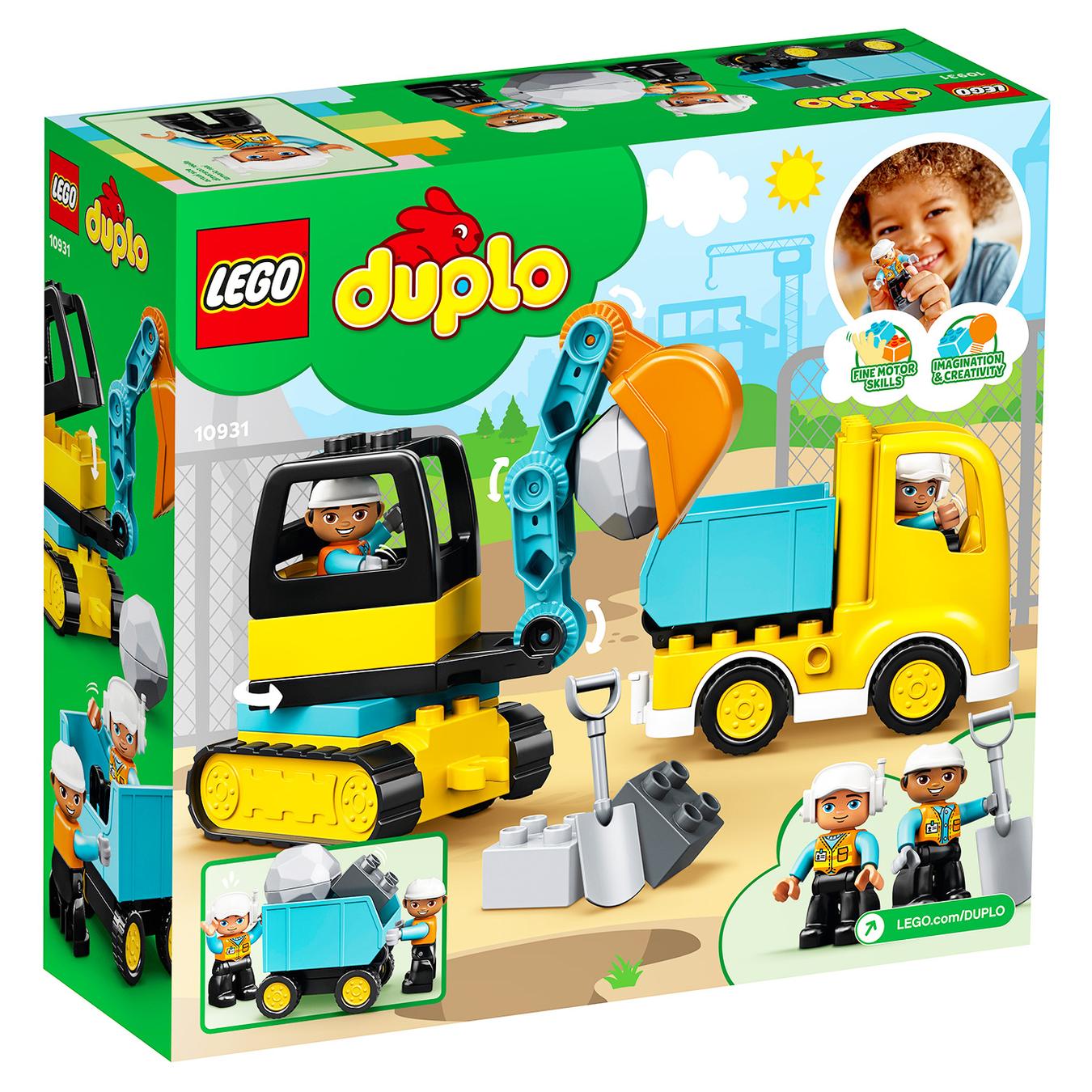 

Конструктор Lego Duplo Грузовик и гусеничный экскаватор 10931