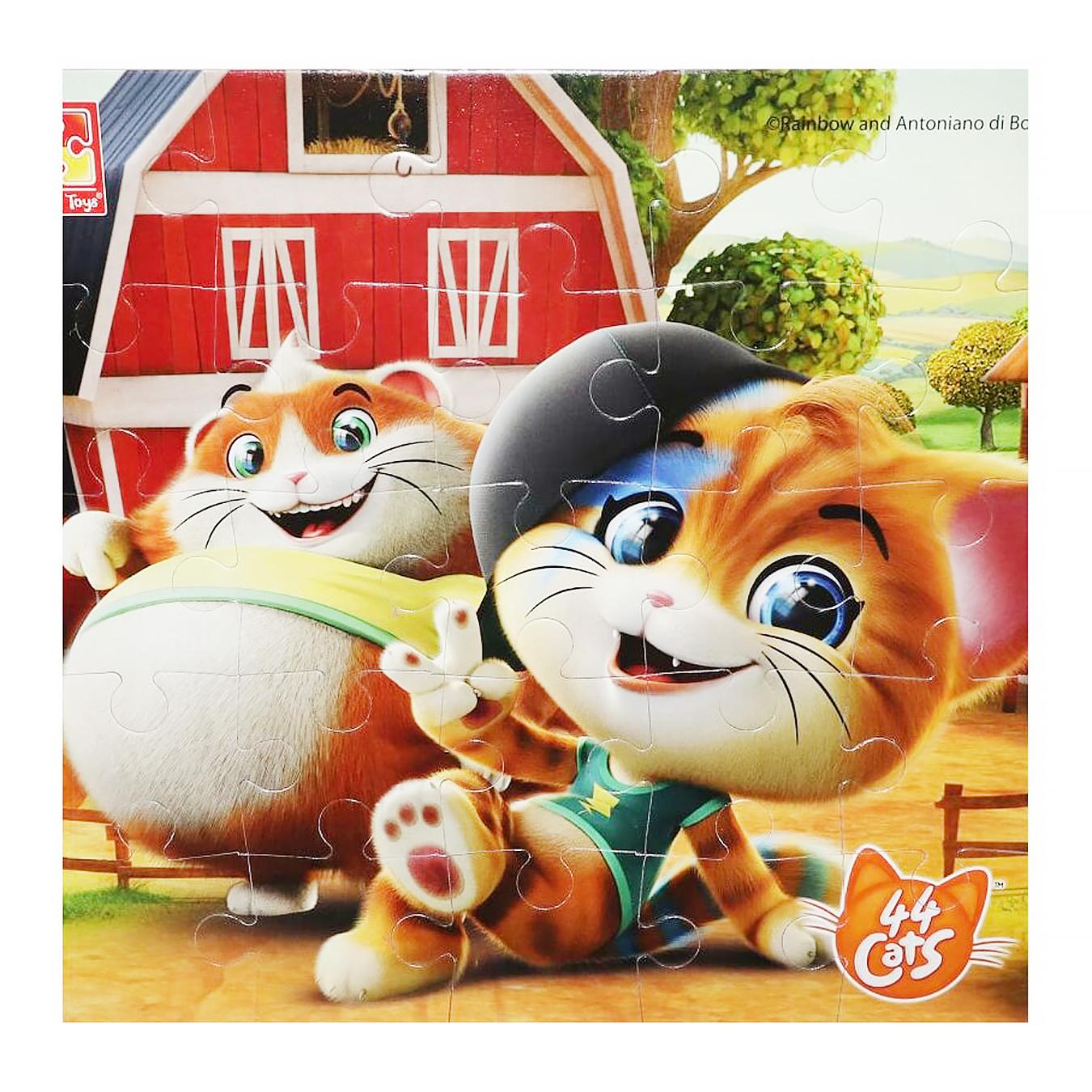 

Игра настольная Vladi Toys Котята мягкие пазлы А4