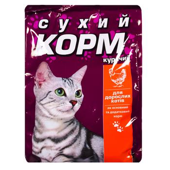 Корм курячий для котів 400г - купити, ціни на КОСМОС - фото 1