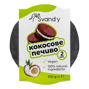 Печиво Svand'y Кокосове 100г - купити, ціни на КОСМОС - фото 1