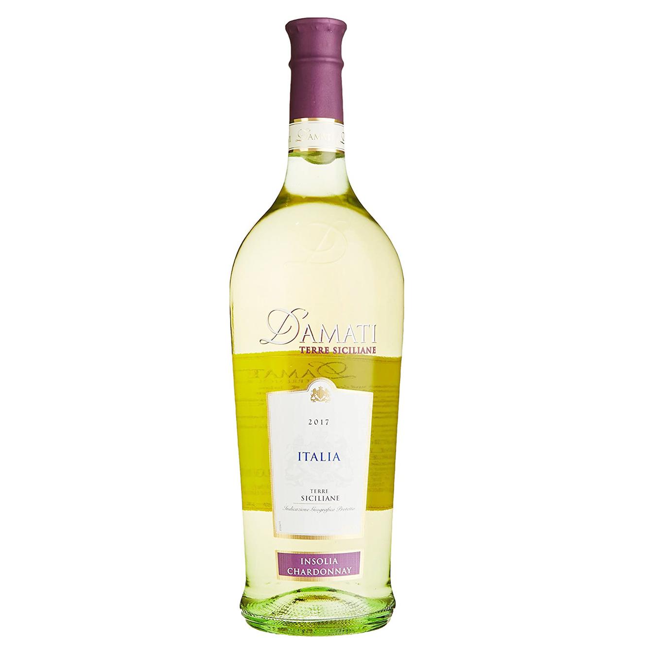

Вино D'Amati Chardonnay Fiano Puglia сухое белое 12,5% 1л