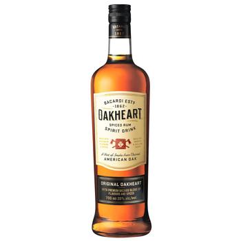 Oakheart Original Spiced Premium Spirit Drink 35% 0.7l - buy, prices for Auchan - photo 2