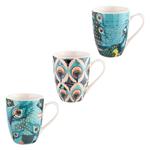 Чашка Florina павич керамічна 340мл