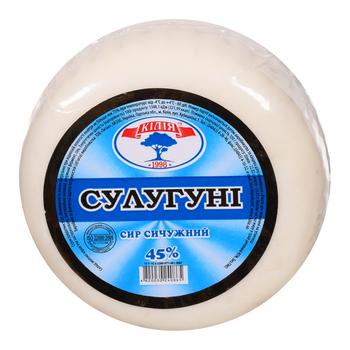 Сирний продукт Кілія Сулугуні 45% - купити, ціни на Таврія В - фото 1