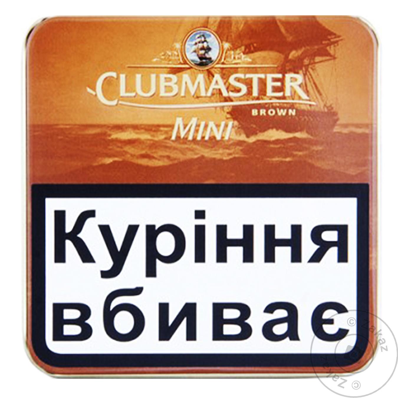 

Сигары Clubmaster chocolate mini 20шт
