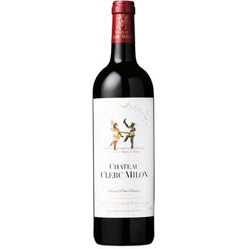 Chateau Clerc Milon Red Dry Wine 13.5% 0.75l - buy, prices for Vostorg - photo 1