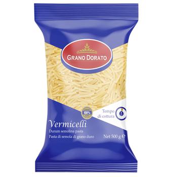 Макаронні вироби Grano Dorato Вермішель 500г - купити, ціни на Чудо Маркет - фото 1