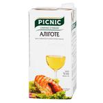 Picnic Aligote White Dry Wine 9.5-13% 1l