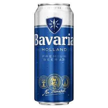 Пиво Bavaria Premium cвітле 4,3% 0,44л