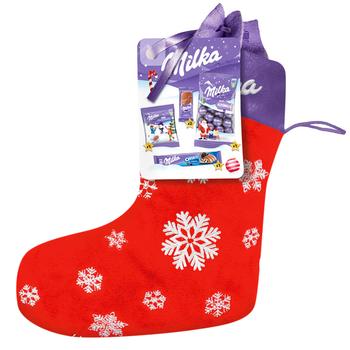 Набор подарочный Milka Носок 196г - купить, цены на Восторг - фото 1