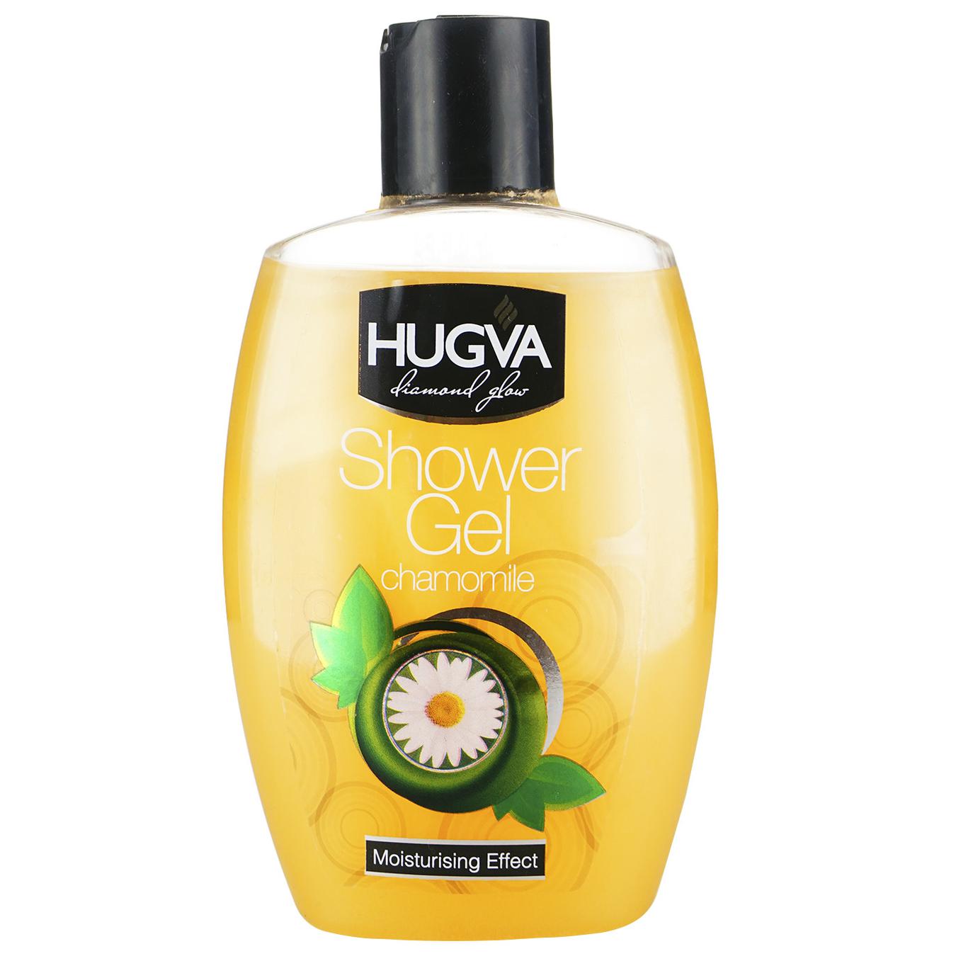 

Гель Hugva Diamond Glow Ромашка для душа 0,4л
