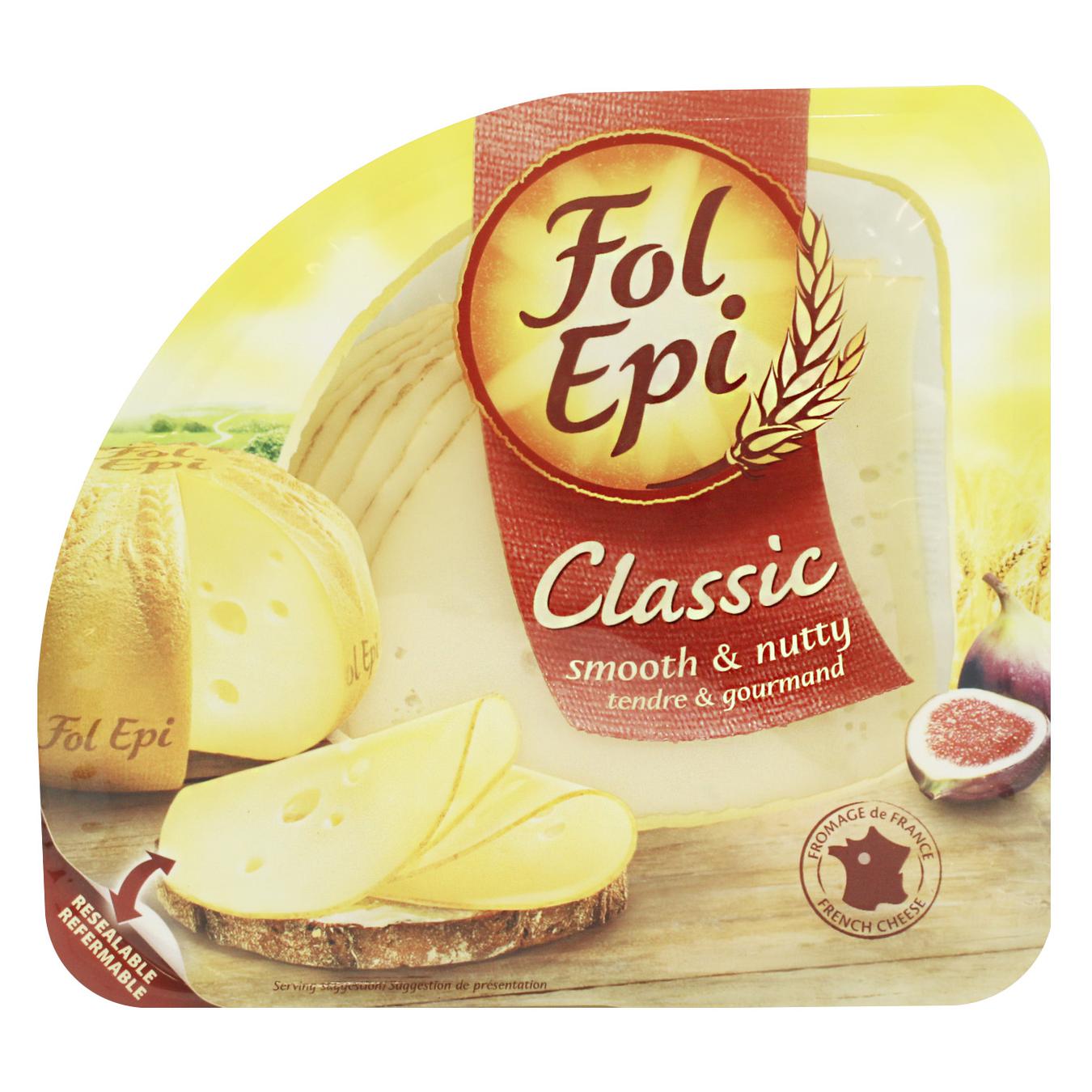 

Сыр Fol Epi Classic полутвердый нарезанный 150г