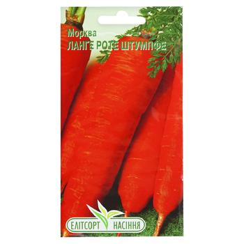 Elitsortnasinnia Lange Rote Stumpfe Carrot Seeds 2g - buy, prices for NOVUS - photo 1