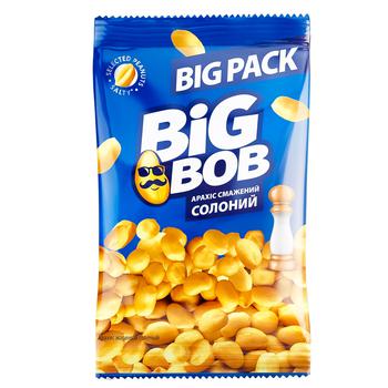 Арахис Big Bob жареный соленый 120г - купить, цены на Ашан - фото 1