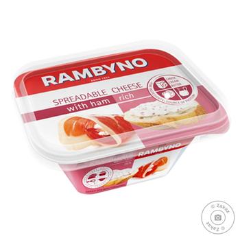 Сыр плавленый Rombino с ветчиной 50% 175г