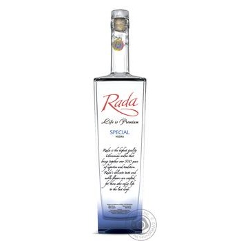 Rada Premium Special Vodka 0.5l - buy, prices for MegaMarket - photo 1