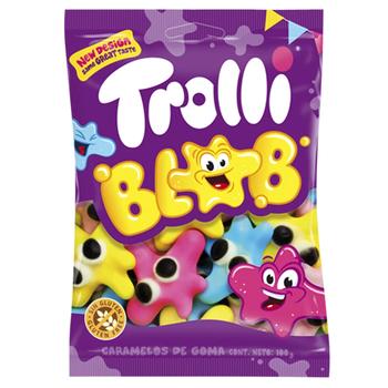 Trolli Klyaksa Fruit Chewable Candies 100g