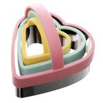 Форма для печива Sunplast Серце 3шт